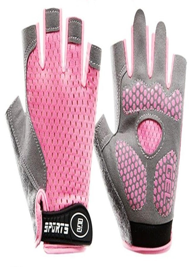 Vikodah Kids-Cycling-Gloves Hand-Protective Half-Finger Anti-Slip-Gel Breathable for Gym - Image 1